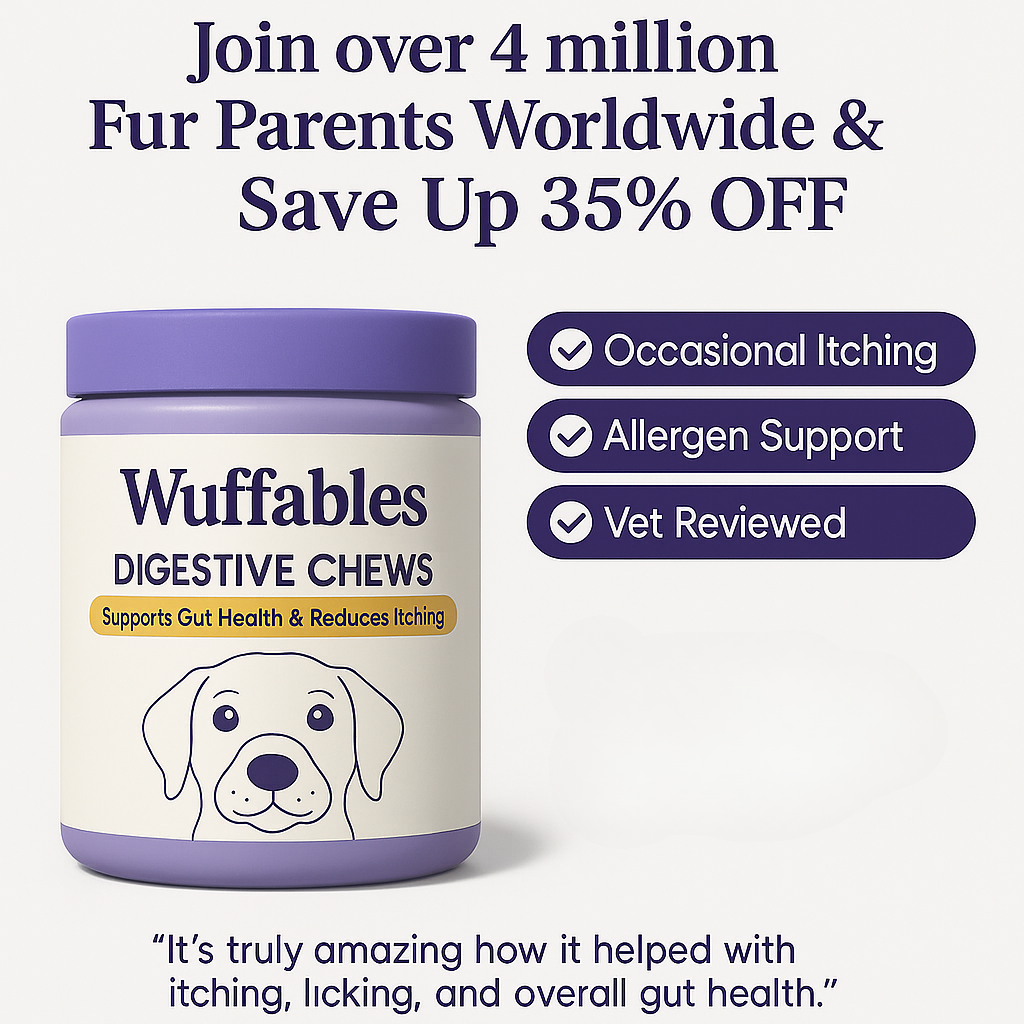Wuffables Probiotic - Support Gut Health