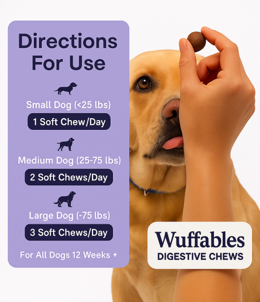 Wuffables Probiotic - Support Gut Health